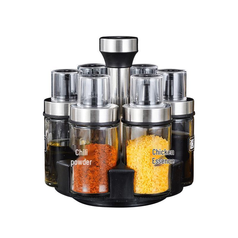 Glass Spice Jar Set
Glass Spice Jar Set