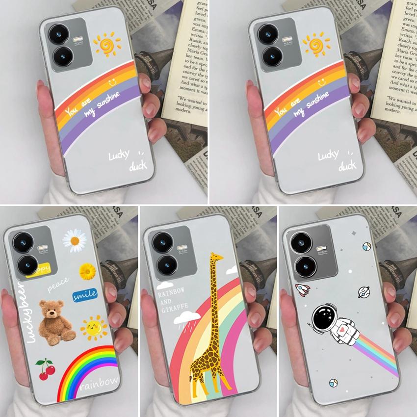 For Vivo Y22S Y27 Y33 Y35 Y36 Y37 Phone Case Beautiful Rainbow Pattern Screen Protector Transparent Soft Silicone Dustproof Shell For Vivo Bumper Bags Vivo Y3s 2020
For Vivo Y22S Y27 Y33 Y35 Y36 Y37 Phone Case Beautiful Rainbow Pattern Screen Protector Transparent Soft Silicone Dustproof Shell For Vivo Bumper Bags Vivo Y3s 2020