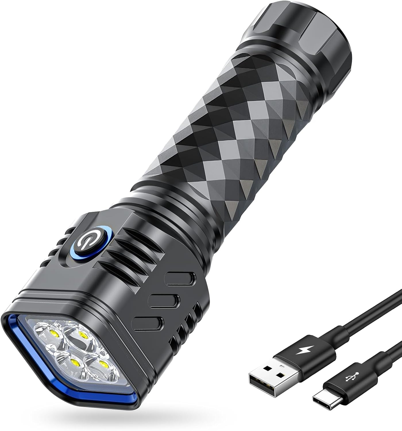 Letmy LED Powerful 4 Emergency High Large IP65 3 Lighting Rechargeable Ideal for Power Disaster Night Insect 1 Pack Flashlight, Flashlight, LEDs, чёрный
Letmy LED Powerful 4 Emergency High Large IP65 3 Lighting Rechargeable Ideal for Power Disaster Night Insect 1 Pack Flashlight, Flashlight, LEDs, чёрный