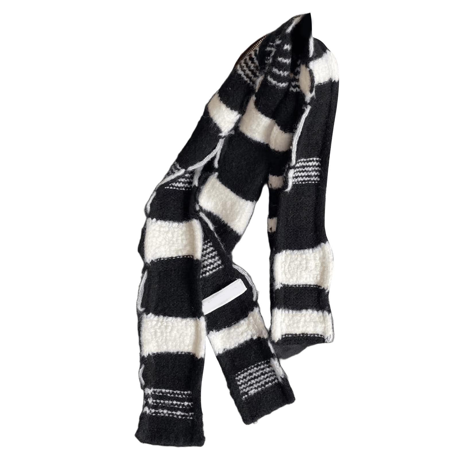 Unique Color Scarf Contrast Stitching Neckerchief Casual Shopping Scarves for Outdoor Activity чорний
Unique Color Scarf Contrast Stitching Neckerchief Casual Shopping Scarves for Outdoor Activity чорний