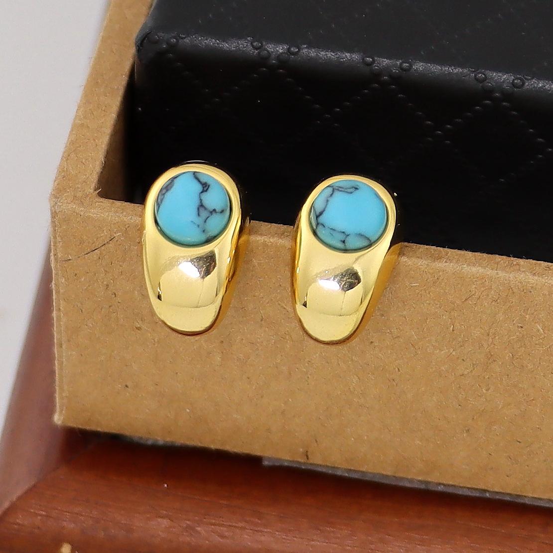 Turquoise Natural Stone Earrings: 2025 Retro Light Luxury Malachite & Tiger s Eye High-End Women s Studs бірюзовий
Turquoise Natural Stone Earrings: 2025 Retro Light Luxury Malachite & Tiger s Eye High-End Women s Studs бірюзовий