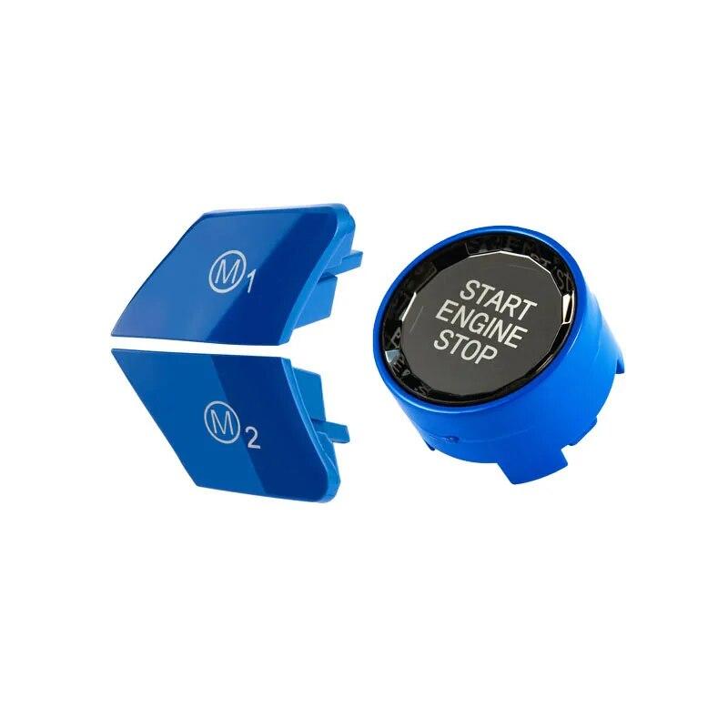 Рульове колесо автомобіля M1 M2 Кнопка режиму з кнопкою запуску двигуна для BMW M3 M4 M5 M6 X5M X6M F10 F15 F16 F30 F34 F36 M Sport With OFF синій
Рульове колесо автомобіля M1 M2 Кнопка режиму з кнопкою запуску двигуна для BMW M3 M4 M5 M6 X5M X6M F10 F15 F16 F30 F34 F36 M Sport With OFF синій