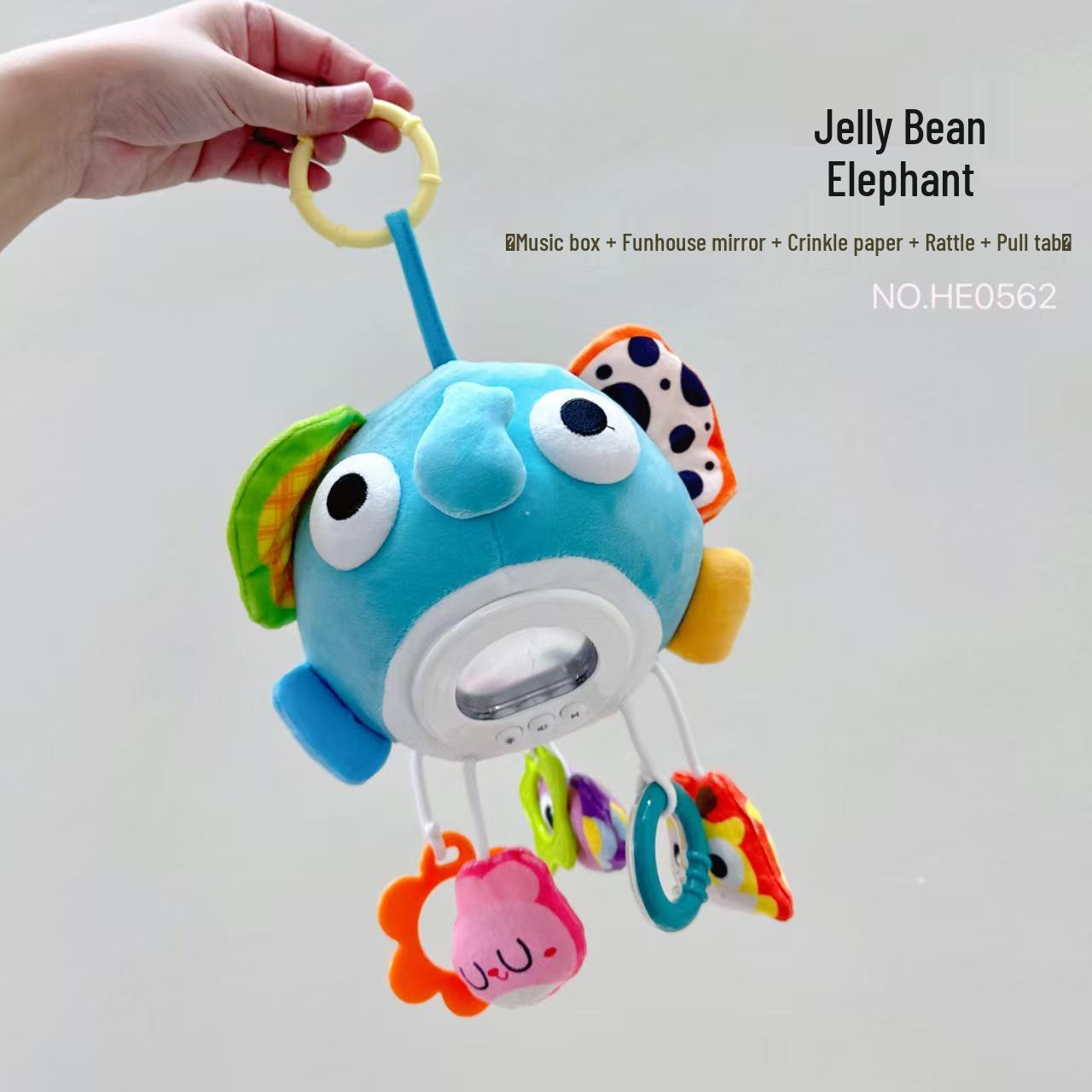 Infant Musical Pull-Along Mobile with Rattle & Soothing Sounds
Infant Musical Pull-Along Mobile with Rattle & Soothing Sounds