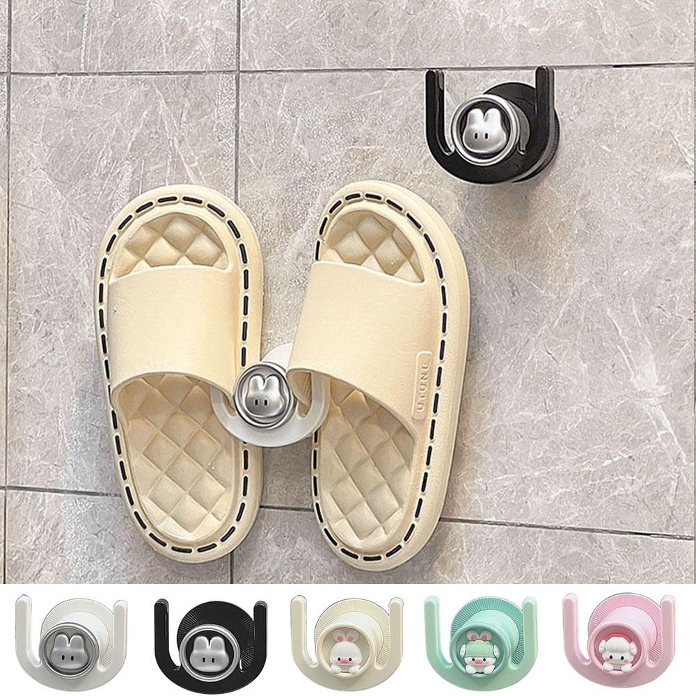 Cartoon Slipper Drain Hook No-Drill Slipper Storage Rack Cute Towel Bath Ball Hook for Home
Cartoon Slipper Drain Hook No-Drill Slipper Storage Rack Cute Towel Bath Ball Hook for Home