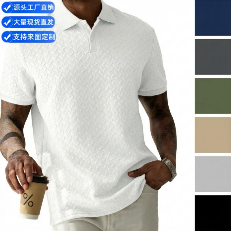 Men s Solid Color Lapel Button-front Short-sleeved Shirt for Casual Everyday Use S
Men s Solid Color Lapel Button-front Short-sleeved Shirt for Casual Everyday Use S
