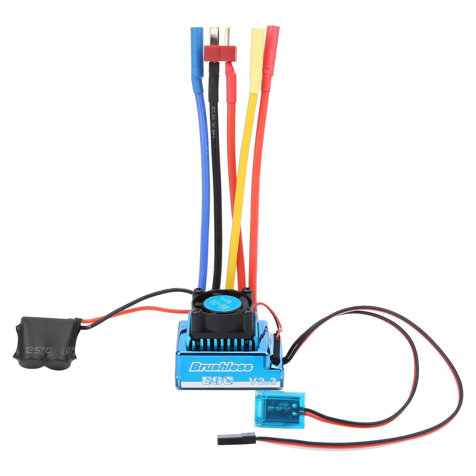 Brushless ESC Waterproof Dustproof Electronic Speed Controller for 1/10 RC Car Model80A
Brushless ESC Waterproof Dustproof Electronic Speed Controller for 1/10 RC Car Model80A