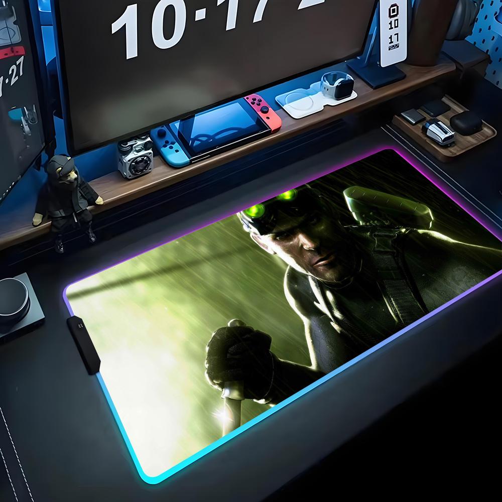 Коврик для мыши Splinter Cell RGB Игровой коврик для мыши Большой светодиодный коврик Настольный коврик для ПК Светящийся коврик для мыши Большие коврики для клавиатуры Настольный коврик С RGB600x300x3mm
Коврик для мыши Splinter Cell RGB Игровой коврик для мыши Большой светодиодный коврик Настольный коврик для ПК Светящийся коврик для мыши Большие коврики для клавиатуры Настольный коврик С RGB600x300x3mm