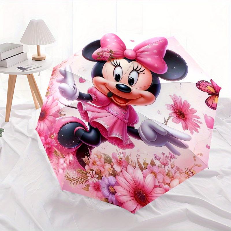 Disney Minnie Mouse Themed automatic opening and closing folding umbrella, portable - durable, 8-rib umbrella frame, very suitable for busin
Disney Minnie Mouse Themed automatic opening and closing folding umbrella, portable - durable, 8-rib umbrella frame, very suitable for busin