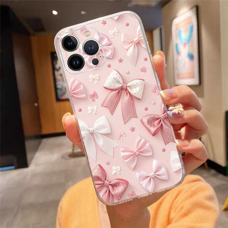 Pink Bow aesthetic coequtte Phone Case Carcasa Funda For iPhone 17 Pro Max Air 16 15 14 13 Pro Max 15 16 Pro 15Plus Case iphone 15Plus
Pink Bow aesthetic coequtte Phone Case Carcasa Funda For iPhone 17 Pro Max Air 16 15 14 13 Pro Max 15 16 Pro 15Plus Case iphone 15Plus