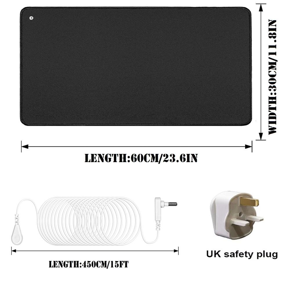 Килимок для заземлення, підкладка для ніг, заземлені килимки 11,8x23,6 дюйма, килимок для заземлювальної терапії для столу, ноутбука зі шнуром UK Plug чорний
Килимок для заземлення, підкладка для ніг, заземлені килимки 11,8x23,6 дюйма, килимок для заземлювальної терапії для столу, ноутбука зі шнуром UK Plug чорний