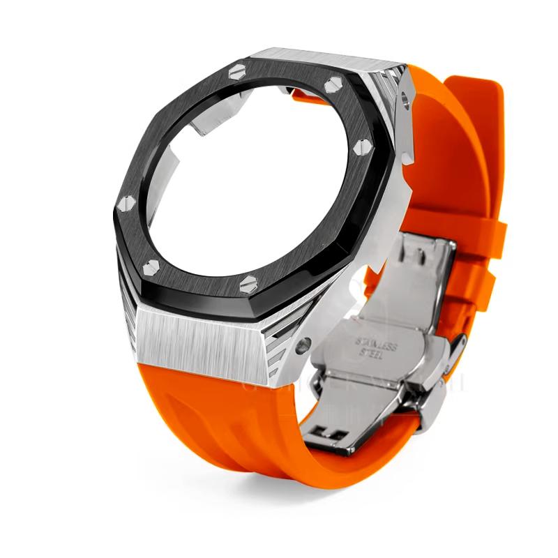 GA-2100/2110B2100/ Для Casio Дуб Фермерський Модифіковані GM2100 Серія Сталевий Корпус Фторгумовий Ремінець Аксесуари GA-2100 2110 B2100
GA-2100/2110B2100/ Для Casio Дуб Фермерський Модифіковані GM2100 Серія Сталевий Корпус Фторгумовий Ремінець Аксесуари GA-2100 2110 B2100