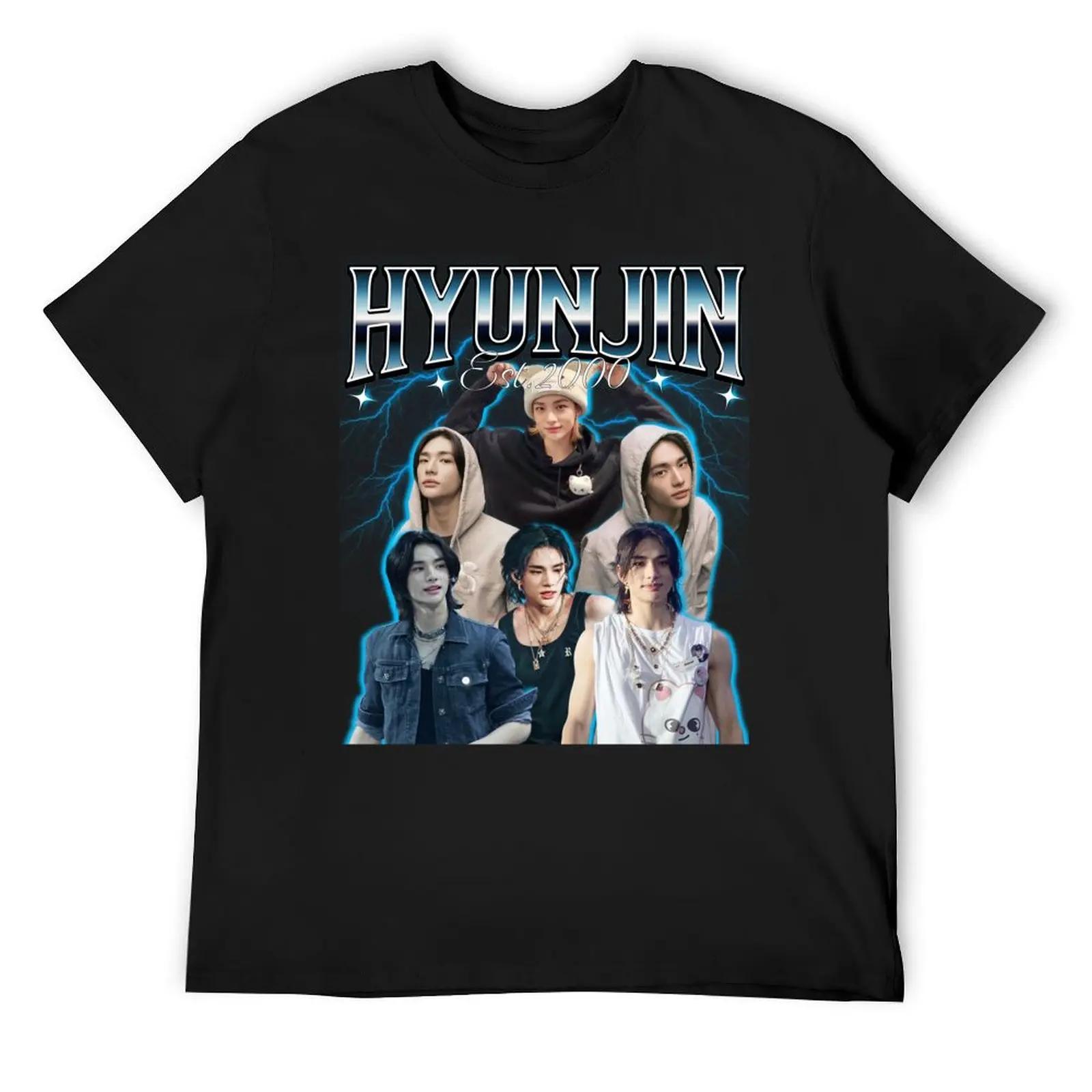 Футболка Hyunjin 90S Customs Design Your Own Summer Clothes Смішні футболки для чоловіків L чорний
Футболка Hyunjin 90S Customs Design Your Own Summer Clothes Смішні футболки для чоловіків L чорний