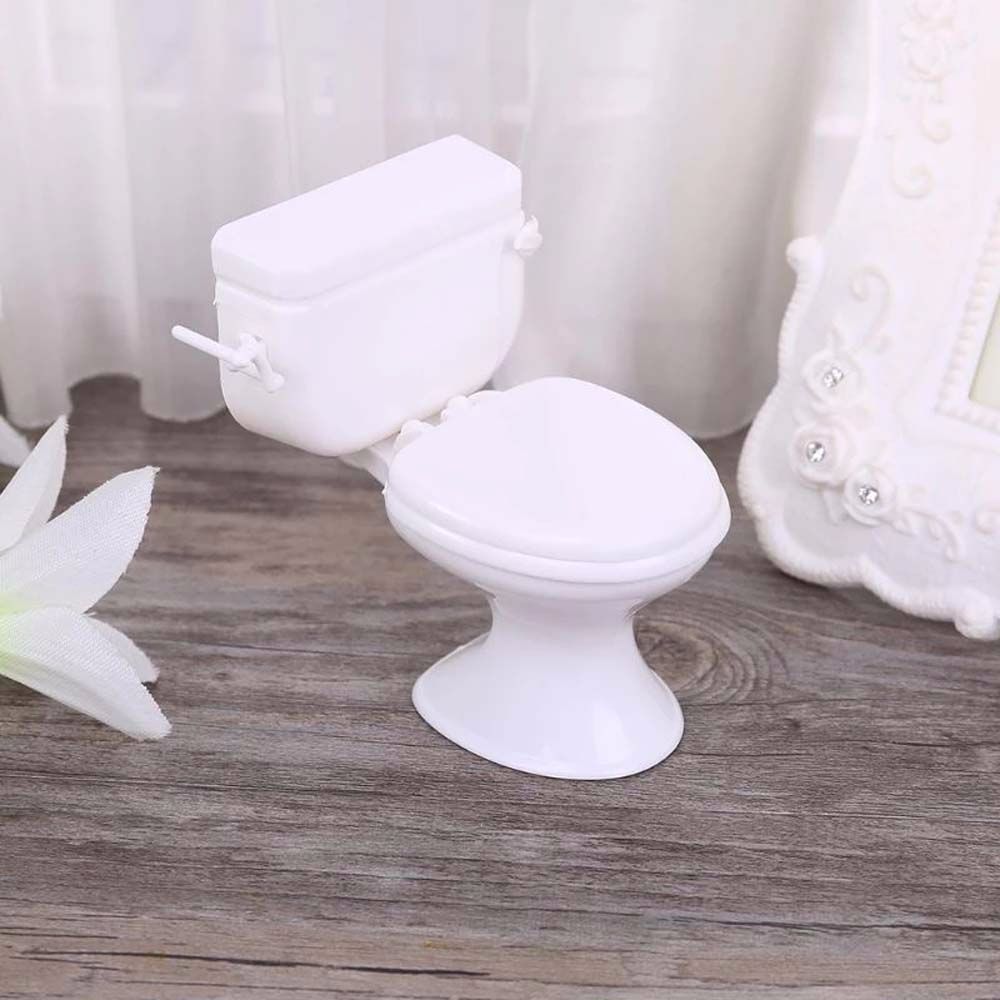 Pretend Toys Pink Toilet Dollhouse Furniture Furniture Toy White Toilet Vintage Bathroom Modeling білий
Pretend Toys Pink Toilet Dollhouse Furniture Furniture Toy White Toilet Vintage Bathroom Modeling білий