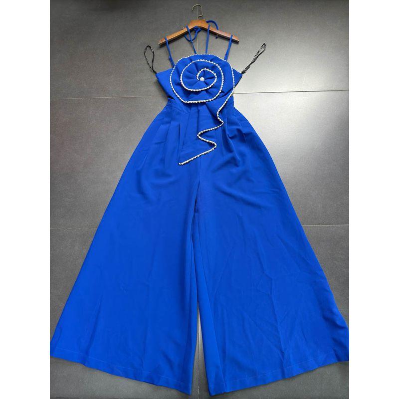 Экспорт Одиночный ~~ Компания Холтер Большой Цветок Бисером Властный Смесовый Хлопковый Комбинезон Свободные Брюки Женщины Blue Big Flower jumpsuit S
Экспорт Одиночный ~~ Компания Холтер Большой Цветок Бисером Властный Смесовый Хлопковый Комбинезон Свободные Брюки Женщины Blue Big Flower jumpsuit S