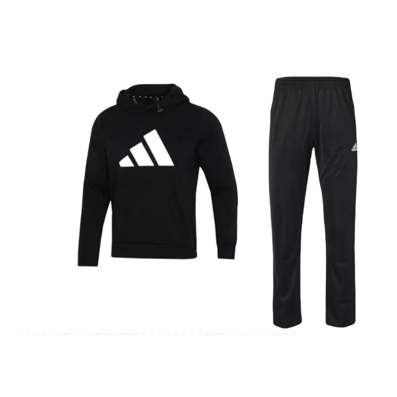 Adidas Sports Lifestyle Series Solid Color Hooded Logo Design Long Sleeve Top Comfortable Mid Waist Casual Pants Sports Suit TR30P-BW+H46512 S
Adidas Sports Lifestyle Series Solid Color Hooded Logo Design Long Sleeve Top Comfortable Mid Waist Casual Pants Sports Suit TR30P-BW+H46512 S