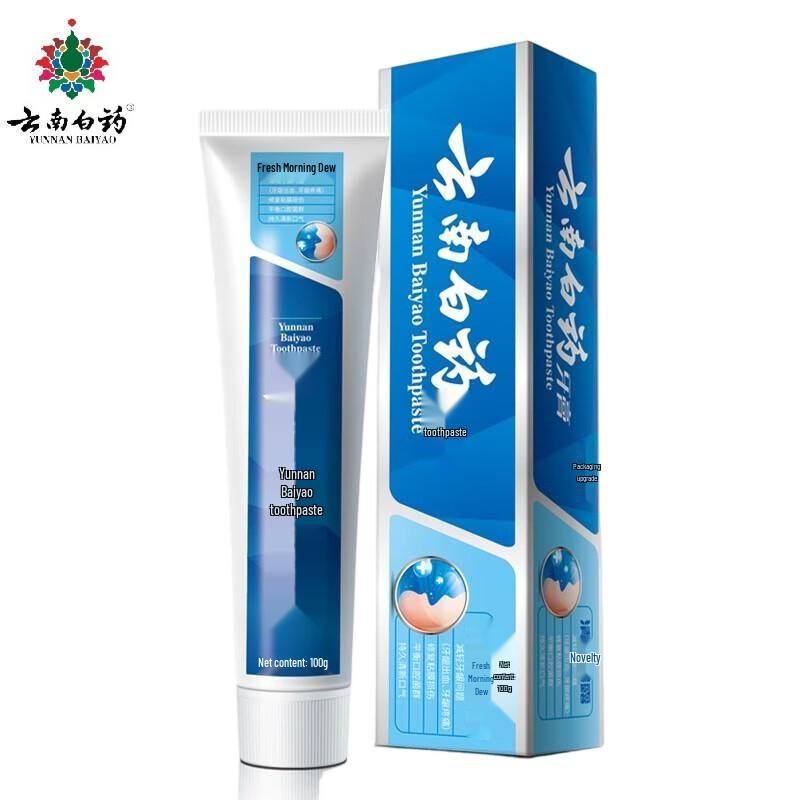 Yunnan Baiyao Fresh Morning Dew Toothpaste
Yunnan Baiyao Fresh Morning Dew Toothpaste