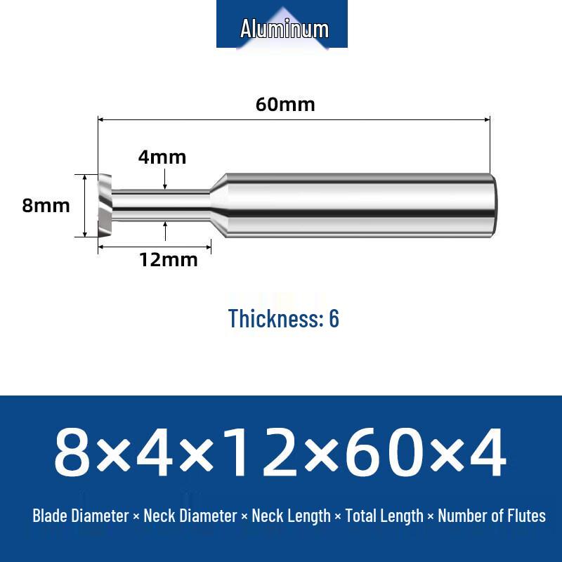 Carbide T-Slot Milling Cutter
Carbide T-Slot Milling Cutter