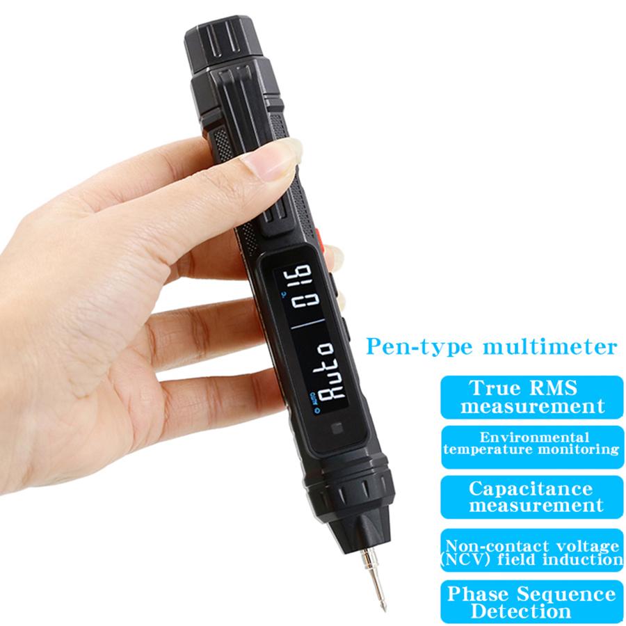 HYTAIS TS20D High-Precision Smart Pen-type Multimeter, Fool-style Mini Multimeter with Phase Sequence Detector
HYTAIS TS20D High-Precision Smart Pen-type Multimeter, Fool-style Mini Multimeter with Phase Sequence Detector