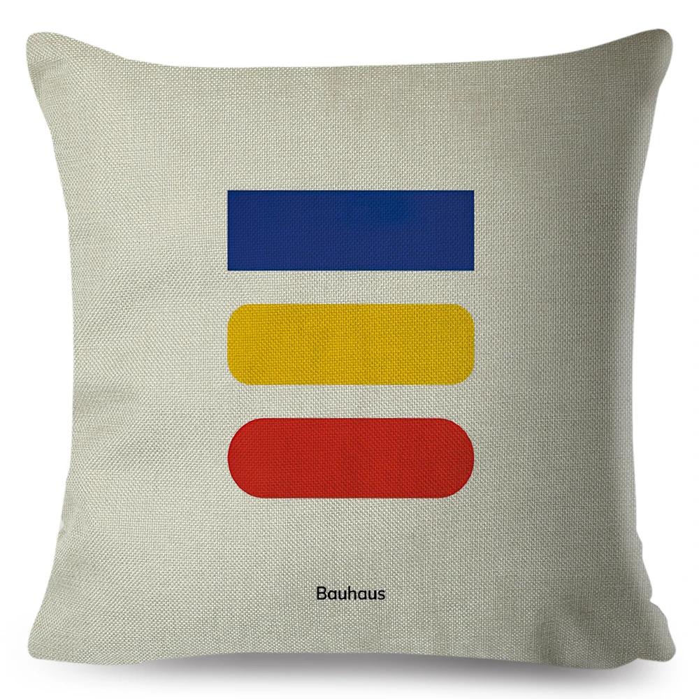 Nordic Bauhaus Exhibition Unique Cushion Cover for Sofa Home Car Decor Double Print Pillowcase Polyester Throw Pillow Case 45x45cm18x18Inch
Nordic Bauhaus Exhibition Unique Cushion Cover for Sofa Home Car Decor Double Print Pillowcase Polyester Throw Pillow Case 45x45cm18x18Inch