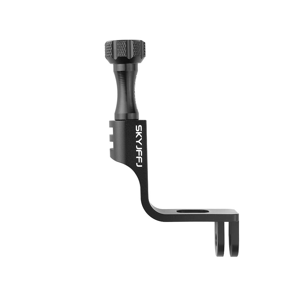 SKYJFFJ 90 Degree Aluminum Vertical Bracket Adapter Elbow Adapter for GoPro Hero 8 чорний
SKYJFFJ 90 Degree Aluminum Vertical Bracket Adapter Elbow Adapter for GoPro Hero 8 чорний