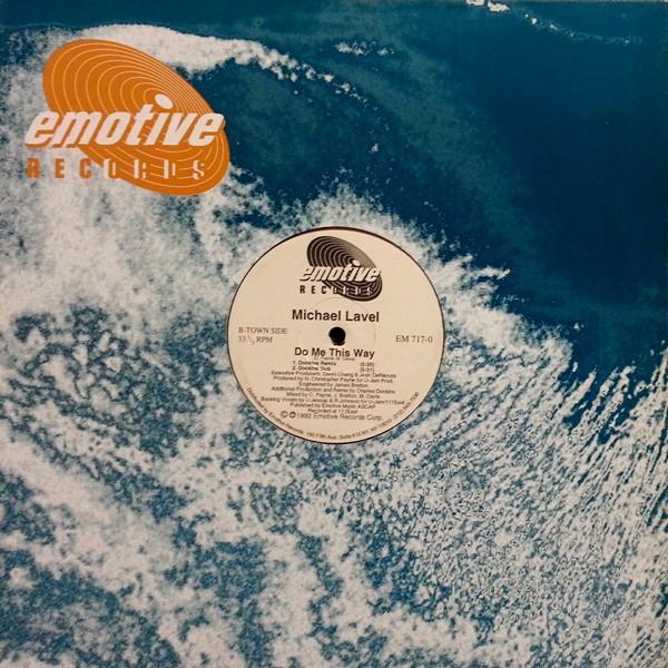 12inch Record MICHAEL LAVEL - Do Me This Way EM7170 Emotive Records 1992 US Dance & Electronica Used
12inch Record MICHAEL LAVEL - Do Me This Way EM7170 Emotive Records 1992 US Dance & Electronica Used