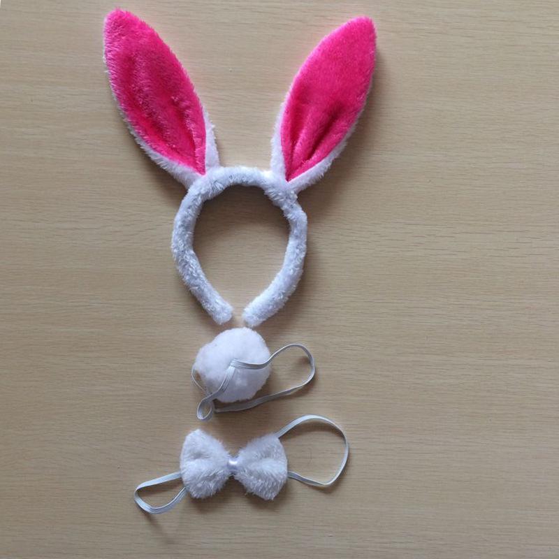 Kids White Rabbit Ears, Collar, and Tail Set
Kids White Rabbit Ears, Collar, and Tail Set