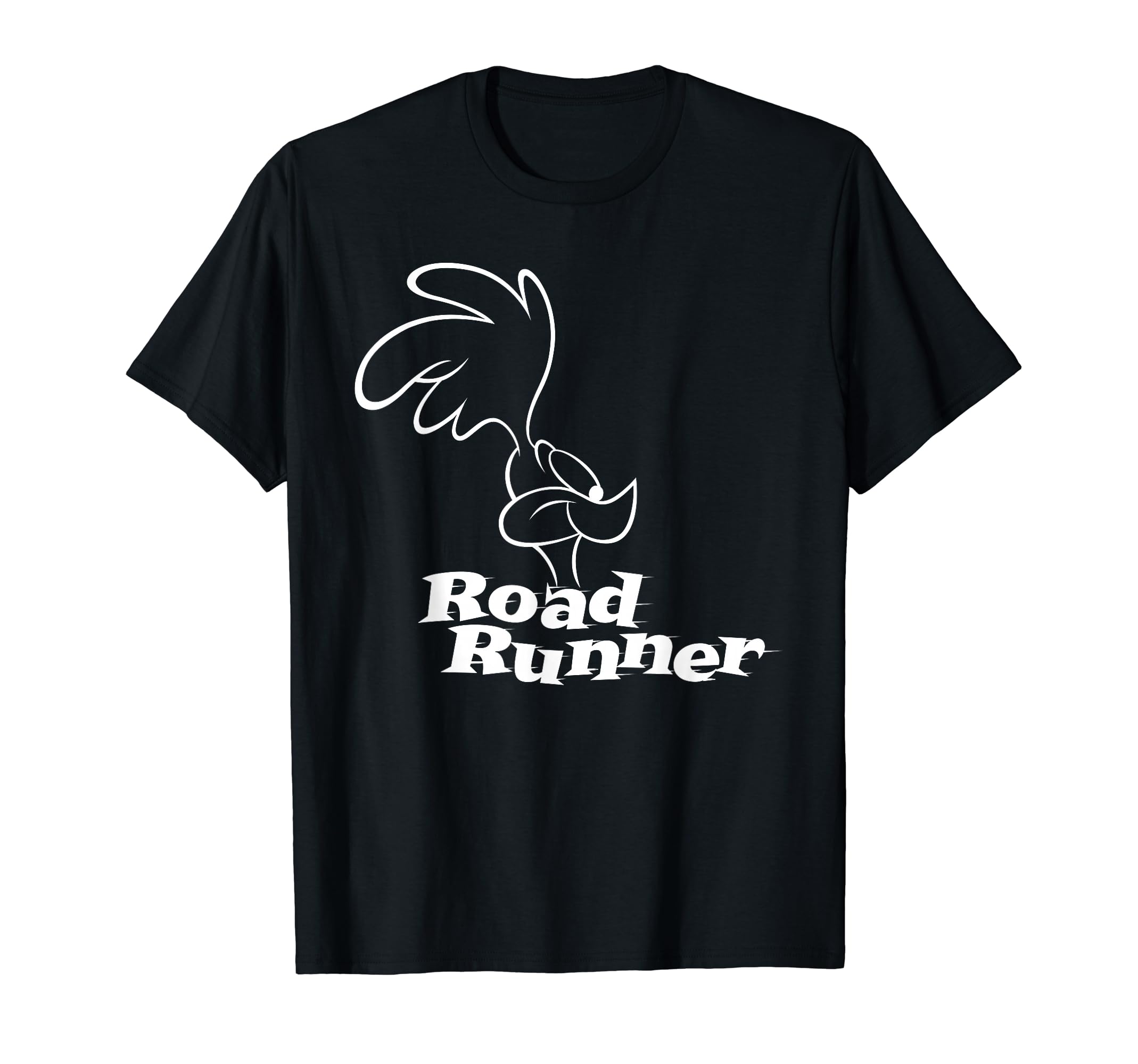Темная футболка с профилем логотипа Дорожного бегуна
Темная футболка с профилем логотипа Дорожного бегуна