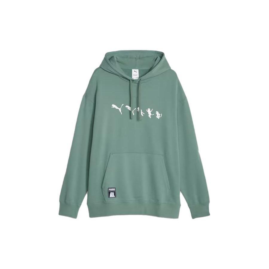 Puma X Ripndip Collaboration SS23 однотонная толстовка с рисунком кошки мужские толстовки с капюшоном эвкалипт 622197-44 XL
Puma X Ripndip Collaboration SS23 однотонная толстовка с рисунком кошки мужские толстовки с капюшоном эвкалипт 622197-44 XL