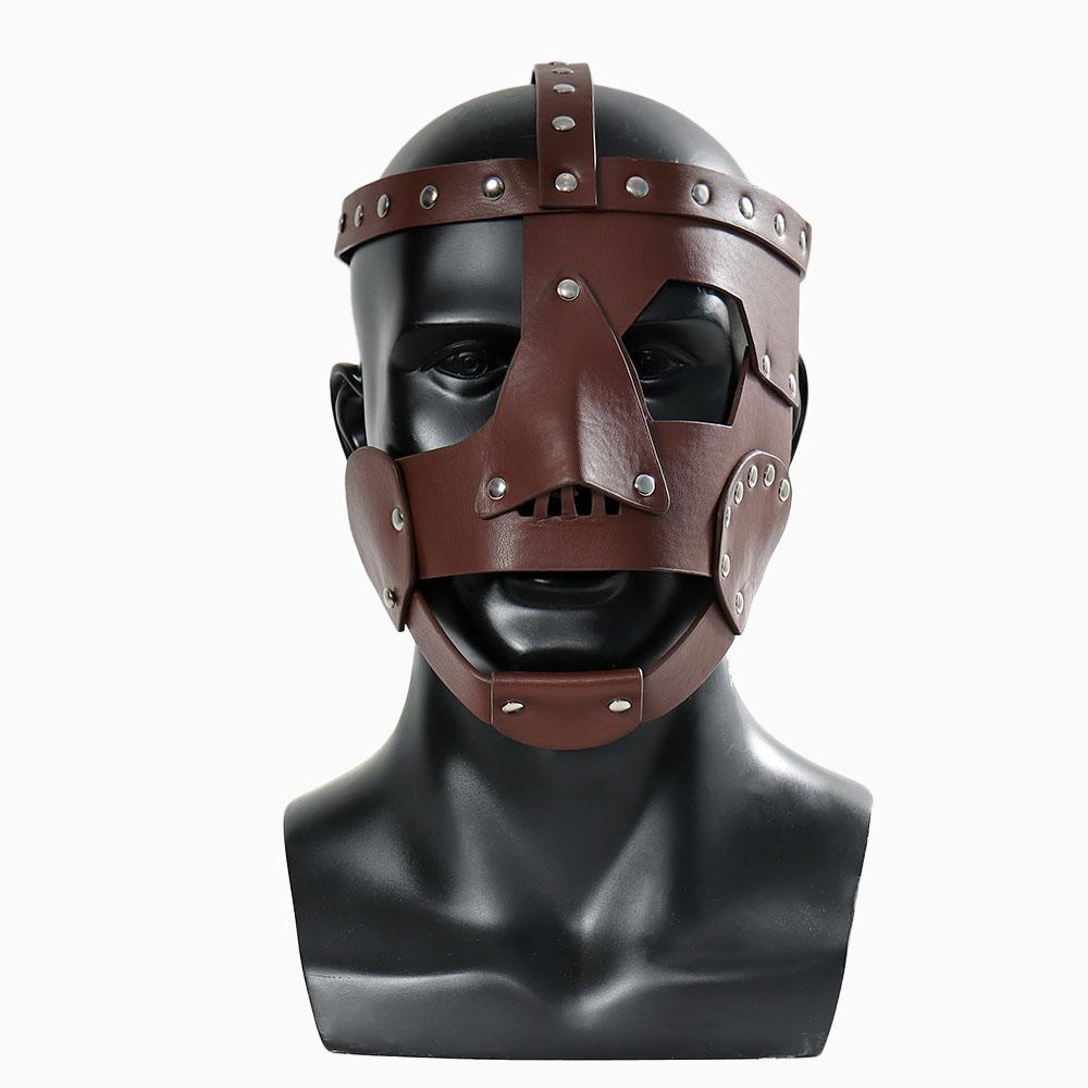 Medieval Warrior Gladiator Leather Mask Cosplay Roman Egyptian Myth Soldier Vintage Punk Helmet Halloween Party Costume Props
Medieval Warrior Gladiator Leather Mask Cosplay Roman Egyptian Myth Soldier Vintage Punk Helmet Halloween Party Costume Props