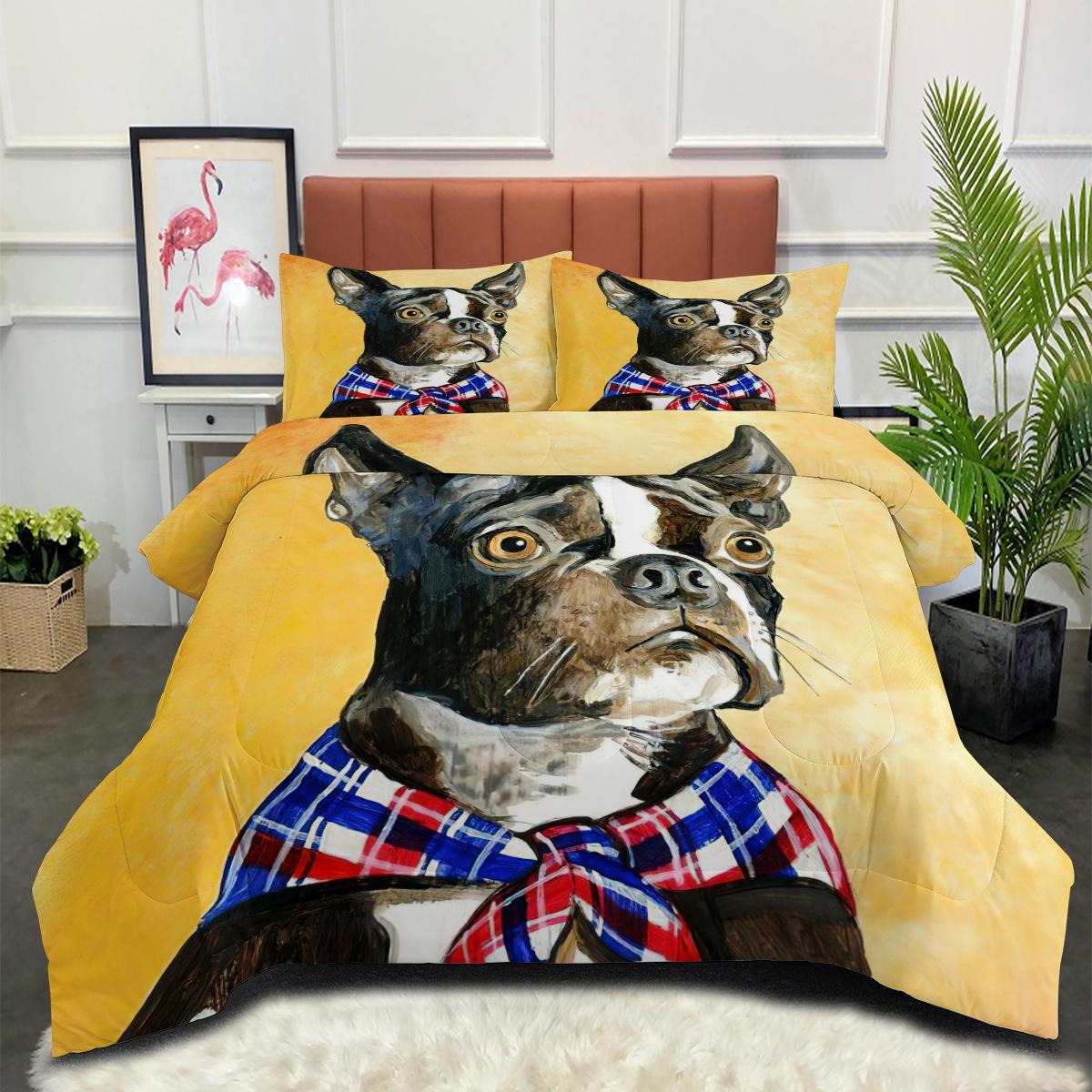 Cute Animal Print Comforter - Small Orders & Rush Orders Welcome - Private Label Available - Down Alternative Quilted Comforter 140*200cm
Cute Animal Print Comforter - Small Orders & Rush Orders Welcome - Private Label Available - Down Alternative Quilted Comforter 140*200cm