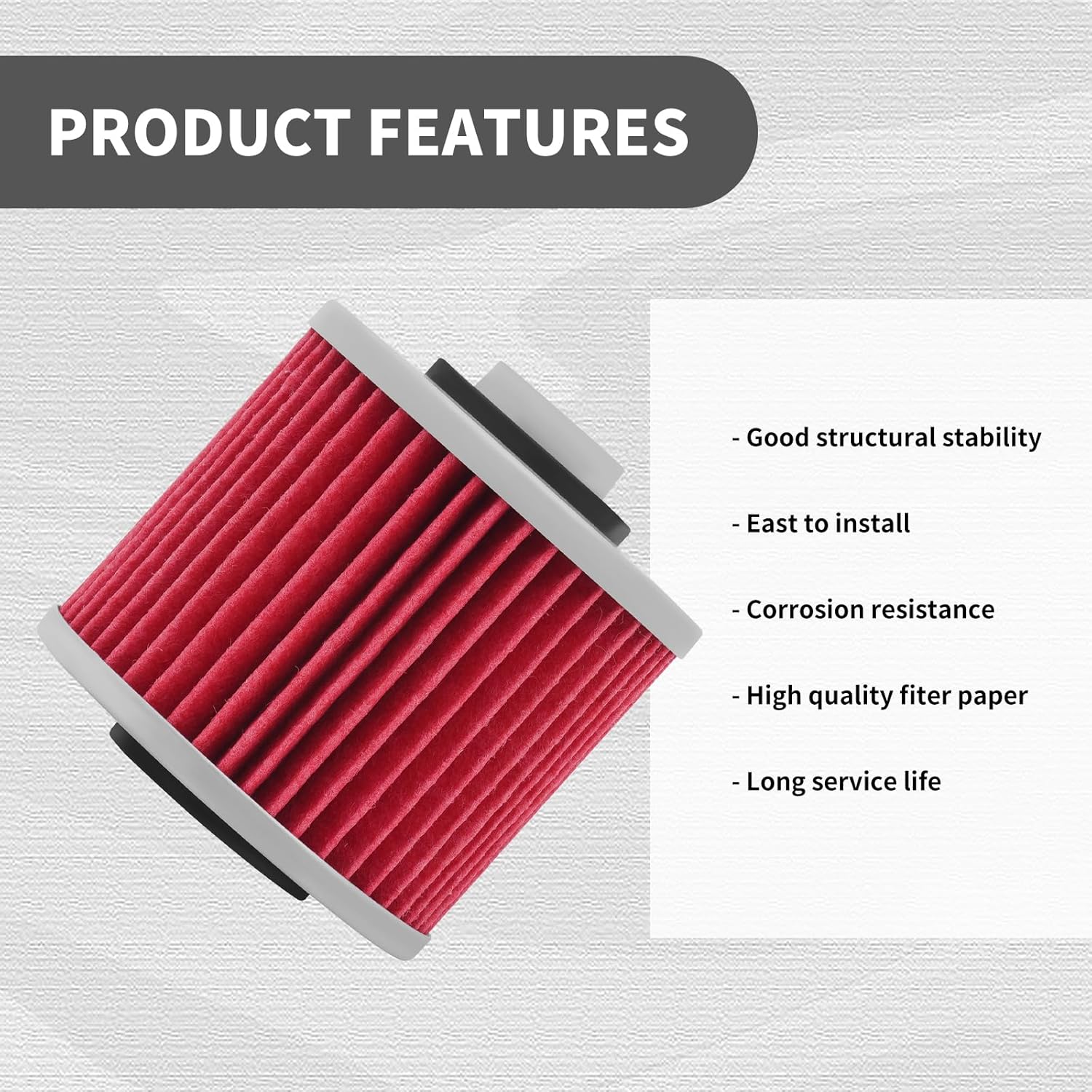 AHL 145 Oil Filter 2H0-13440-90 4X7-13440-00 4X7-13440-01 4X7-13440-90 583-13440-10 5JX-13440-00 Compatible with Yamaha YFM700R Raptor SE 700
AHL 145 Oil Filter 2H0-13440-90 4X7-13440-00 4X7-13440-01 4X7-13440-90 583-13440-10 5JX-13440-00 Compatible with Yamaha YFM700R Raptor SE 700