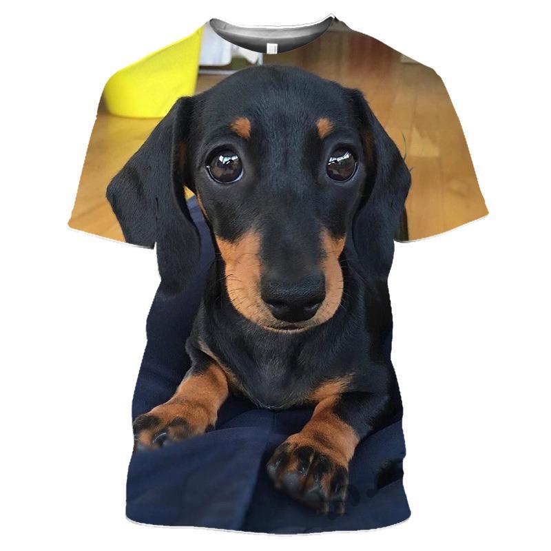 New Funny Animal The Dachshund graphic t shirts Men Summer Fashion Casual quick-drying t-shirt 3D Printed streetwear Tees Tops S
New Funny Animal The Dachshund graphic t shirts Men Summer Fashion Casual quick-drying t-shirt 3D Printed streetwear Tees Tops S