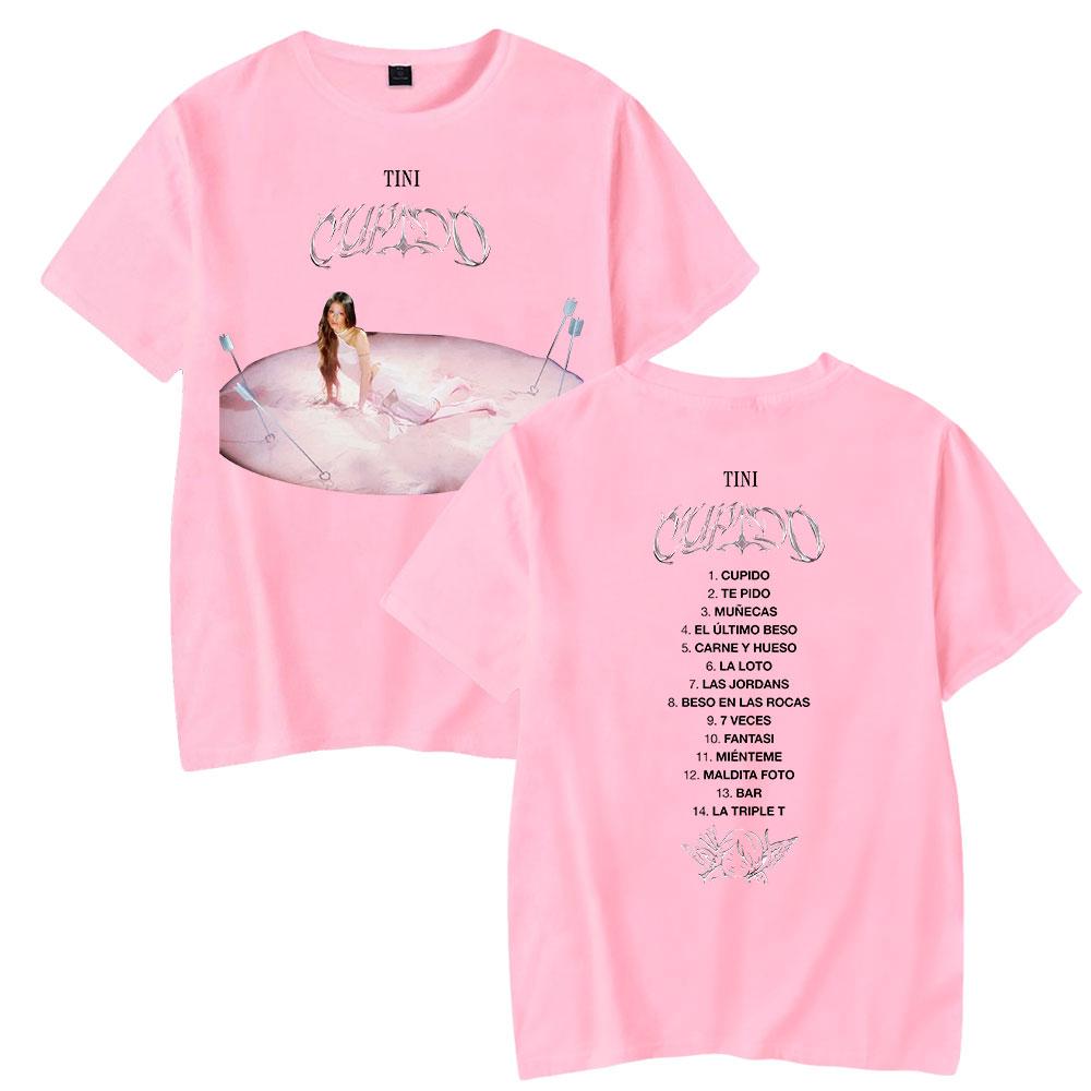 Tini Stoessel Tshirt Cupido Albume Merch 2023 Tini Tour Fashion Crewneck Short Sleeve Tee Unisex Women Tshirt Hip Hop Clothes S
Tini Stoessel Tshirt Cupido Albume Merch 2023 Tini Tour Fashion Crewneck Short Sleeve Tee Unisex Women Tshirt Hip Hop Clothes S