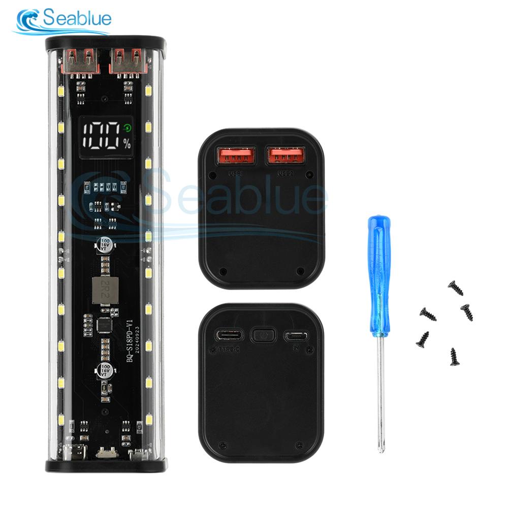 22.5W 5V/9V/12V 8x 18650 Тип-C USB Зарядний пристрій-корпус для батарей 18650 DIY Power Bank Коробка Для Телефону Електронна Зарядка Без Батарей
22.5W 5V/9V/12V 8x 18650 Тип-C USB Зарядний пристрій-корпус для батарей 18650 DIY Power Bank Коробка Для Телефону Електронна Зарядка Без Батарей