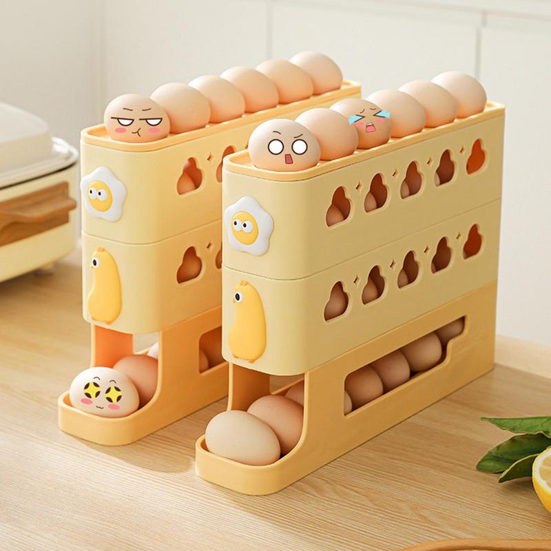 Контейнер для яиц для холодильника, выдвижной органайзер для яиц, 3-ярусная многоразовая полка, кухонный поднос для хранения продуктов CHINA
Контейнер для яиц для холодильника, выдвижной органайзер для яиц, 3-ярусная многоразовая полка, кухонный поднос для хранения продуктов CHINA
