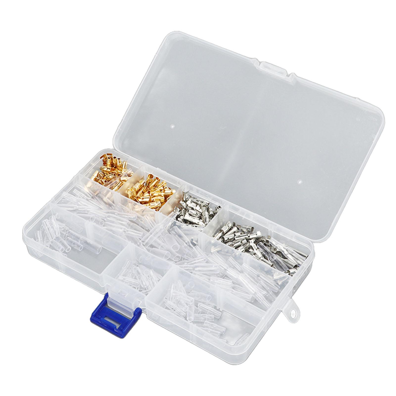 240Pcs Male Female Crimp Terminal Connector with Insulating Sleeve Cold Pressed Wire Terminal
240Pcs Male Female Crimp Terminal Connector with Insulating Sleeve Cold Pressed Wire Terminal