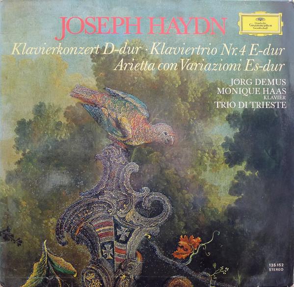 LP Record JOSEPH HAYDN JRG DEMUS MONIQUE Klavierkonzert Ddur Klaviertrio 135152 Deutsche Grammo 1971 Germany Classical Used
LP Record JOSEPH HAYDN JRG DEMUS MONIQUE Klavierkonzert Ddur Klaviertrio 135152 Deutsche Grammo 1971 Germany Classical Used