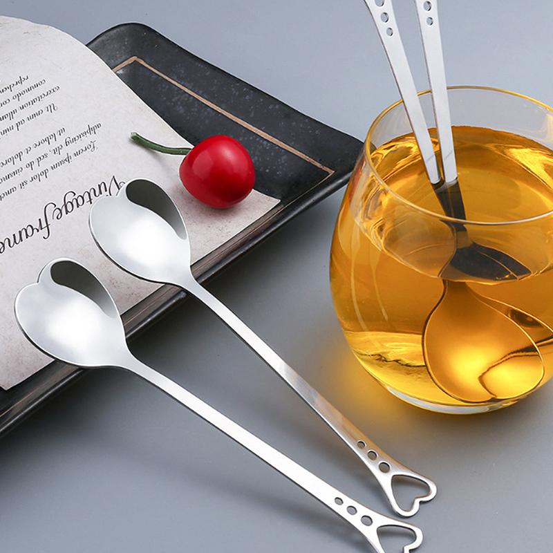 Кавові ложки Креативний кавовий посуд у формі серця Срібні кухонні аксесуари на День Святого Валентина Столовий посуд Портативний з нержавіючої сталі onesize
Кавові ложки Креативний кавовий посуд у формі серця Срібні кухонні аксесуари на День Святого Валентина Столовий посуд Портативний з нержавіючої сталі onesize