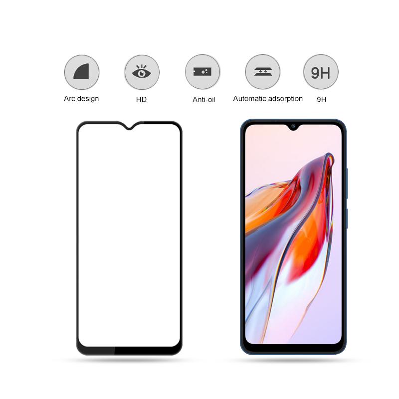 MOCOLO For Xiaomi Redmi 12C 4G Silk Printing Tempered Glass Screen Protector Full Glue Anti-explosion Film Black
MOCOLO For Xiaomi Redmi 12C 4G Silk Printing Tempered Glass Screen Protector Full Glue Anti-explosion Film Black