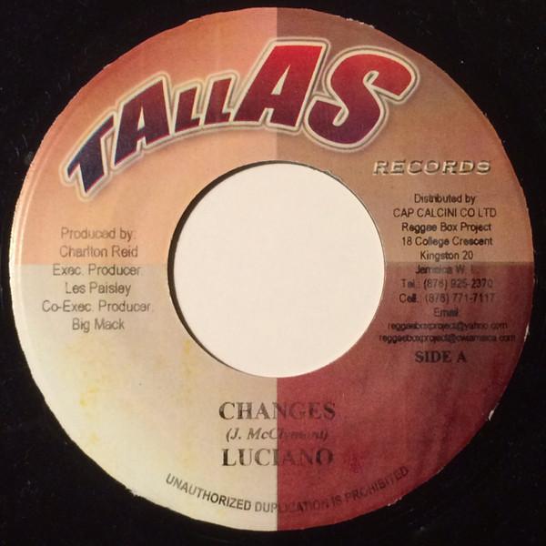7inch Record LUCIANO / LYRICAL DON - Changes / The Gal Dem NONE Tallas Records 2004 Jamaica Reggae, Ska & Dub Used
7inch Record LUCIANO / LYRICAL DON - Changes / The Gal Dem NONE Tallas Records 2004 Jamaica Reggae, Ska & Dub Used