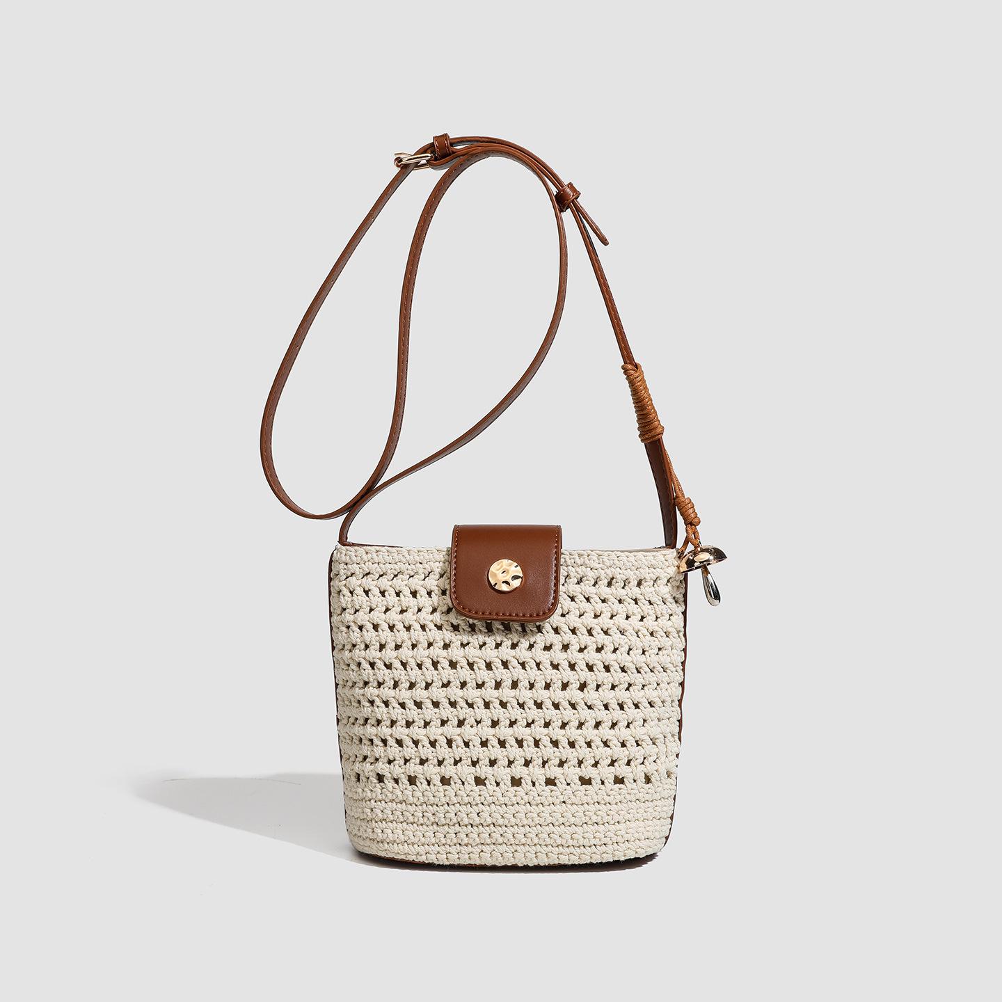 Tote bag women s new summer woven bag shoulder messenger bag
Tote bag women s new summer woven bag shoulder messenger bag