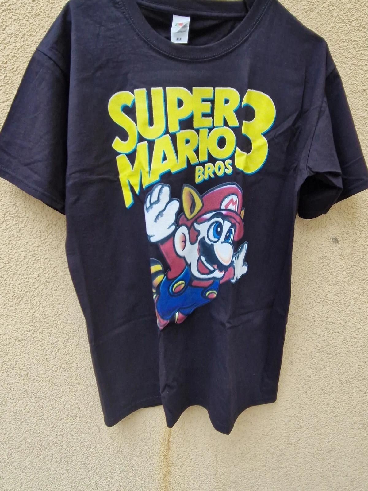 SALE Super Mario Bros 3 T-shirt Size M Color Black Id: 54 S
SALE Super Mario Bros 3 T-shirt Size M Color Black Id: 54 S