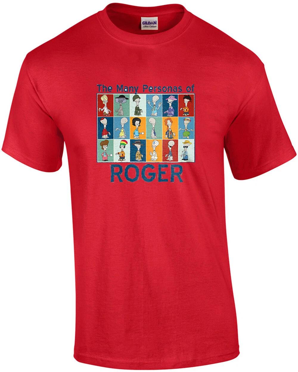 The Many Personas of Roger - American Dad! T-Shirt 2XL
The Many Personas of Roger - American Dad! T-Shirt 2XL