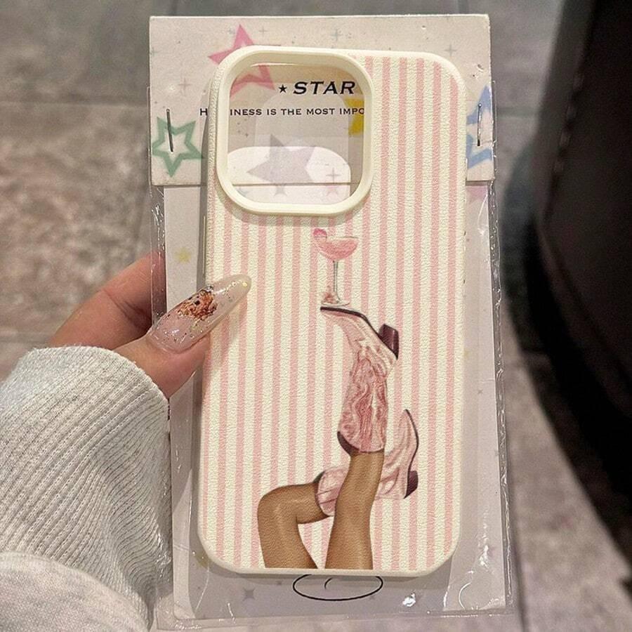 Pink Stripe Cowgirl Boot Cocktail Pattern Design Protective Cover for iPhone 17 16 15 14 13 12 11 16E Series Pro Max Plus iphone 17 Pro
Pink Stripe Cowgirl Boot Cocktail Pattern Design Protective Cover for iPhone 17 16 15 14 13 12 11 16E Series Pro Max Plus iphone 17 Pro