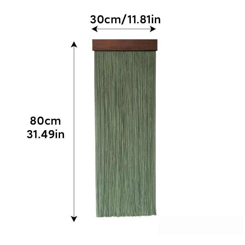 Bohemian Macrame Wall Hanging Solid Wood Board Tassel Tapestry Wall Decor for Home Apartment Living Room Bedroom Wall Art 30x80cm світло-зелений колір
Bohemian Macrame Wall Hanging Solid Wood Board Tassel Tapestry Wall Decor for Home Apartment Living Room Bedroom Wall Art 30x80cm світло-зелений колір