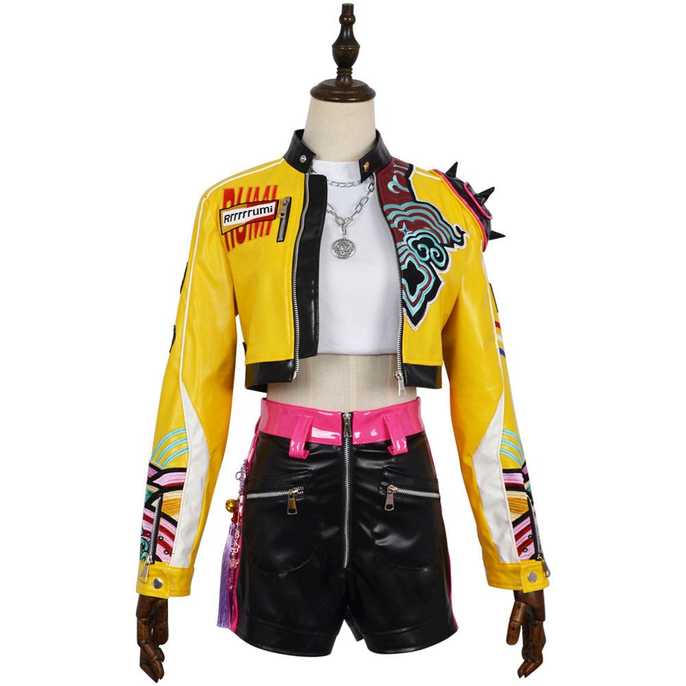 K-POP Певица Танцы Женщины Девушки Руми Команда Охотники Вышивка Косплей Костюмы Взрослые Дети Хэллоуин Карнавальная Вечеринка Ролевая Игра Наряд XS жёлтый
K-POP Певица Танцы Женщины Девушки Руми Команда Охотники Вышивка Косплей Костюмы Взрослые Дети Хэллоуин Карнавальная Вечеринка Ролевая Игра Наряд XS жёлтый