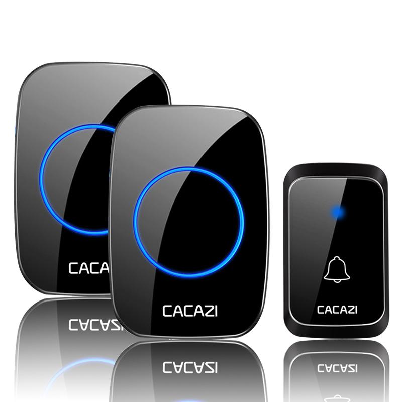 CACAZI A06 DC battery-operated Wireless Waterproof Doorbell 300M Remote 36 chimes Cordless Home Cordless Call
CACAZI A06 DC battery-operated Wireless Waterproof Doorbell 300M Remote 36 chimes Cordless Home Cordless Call