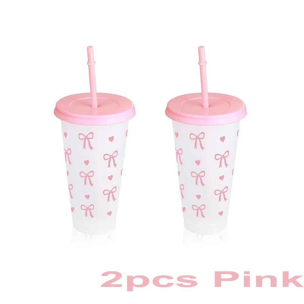 For 5/10pcs 24oz Tumblers With Lids And Straws Reusable Plastic Cups Iced Coffee Large Water Bottle Party Cold Mug Summer Drinkw
For 5/10pcs 24oz Tumblers With Lids And Straws Reusable Plastic Cups Iced Coffee Large Water Bottle Party Cold Mug Summer Drinkw