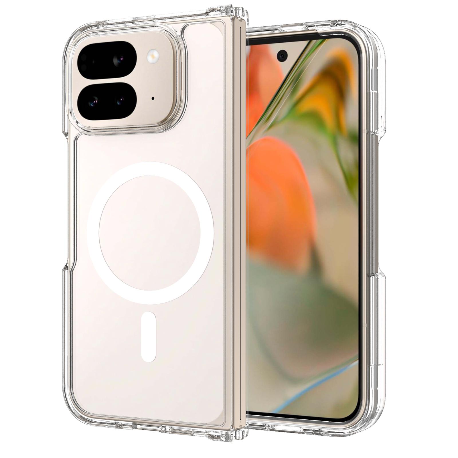 For Pixel 10 Pro Fold Clear Phone Case, Compatible with MagSafe Drop Protection Protection Cover For Google Pixel 10 Pro Fold PC TPU&just case&Google Pixel 10 Pro Fold
For Pixel 10 Pro Fold Clear Phone Case, Compatible with MagSafe Drop Protection Protection Cover For Google Pixel 10 Pro Fold PC TPU&just case&Google Pixel 10 Pro Fold