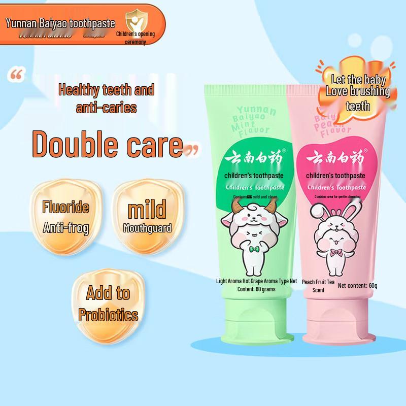 Yunnan Baiyao Children s Toothpaste
Yunnan Baiyao Children s Toothpaste
